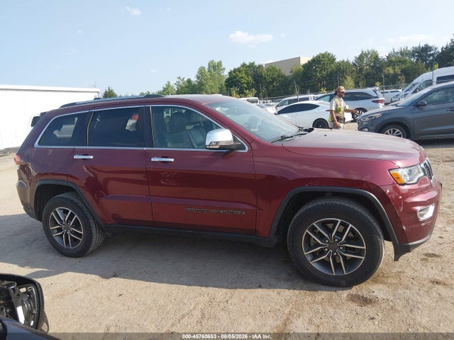 45760653 :رقم المزاد ، 1C4RJFBG2MC559412 vin ، 2021 Jeep Grand Cherokee Limited 4x4 مزاد بيع
