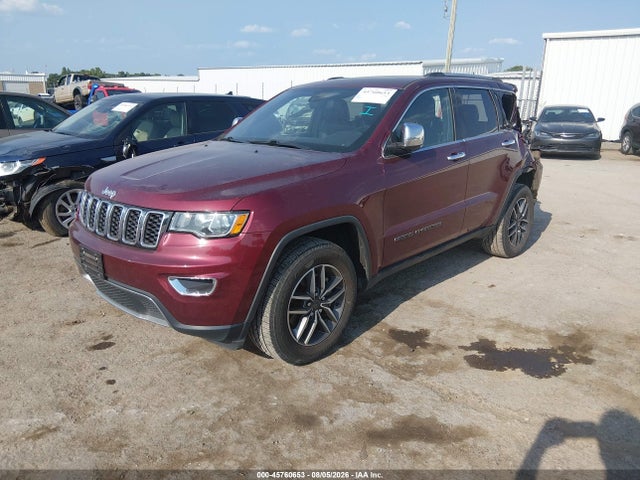 45760653 :رقم المزاد ، 1C4RJFBG2MC559412 vin ، 2021 Jeep Grand Cherokee Limited 4x4 مزاد بيع