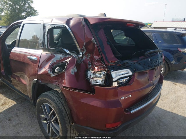 45760653 :رقم المزاد ، 1C4RJFBG2MC559412 vin ، 2021 Jeep Grand Cherokee Limited 4x4 مزاد بيع