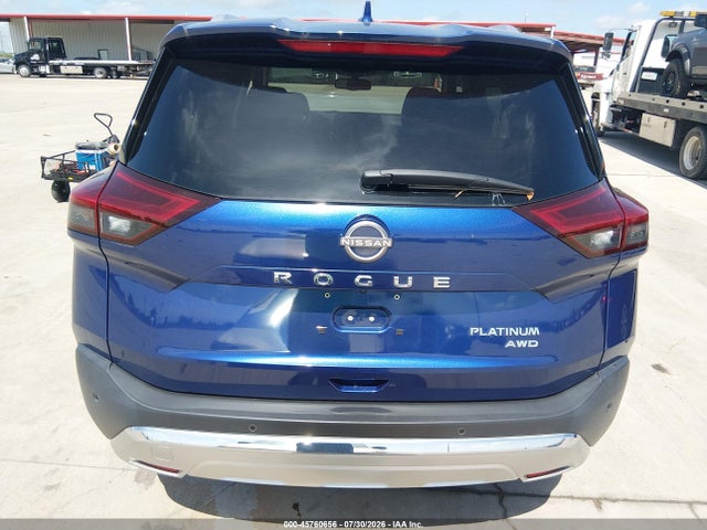 JN8BT3DDXNW270165 Nissan Rogue Platinum Intelligent Awd