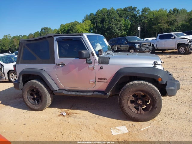 Продажа на аукционе авто 2012 Jeep Wrangler Sport, vin: 1C4AJWAG2CL122619, номер лота: 45760660