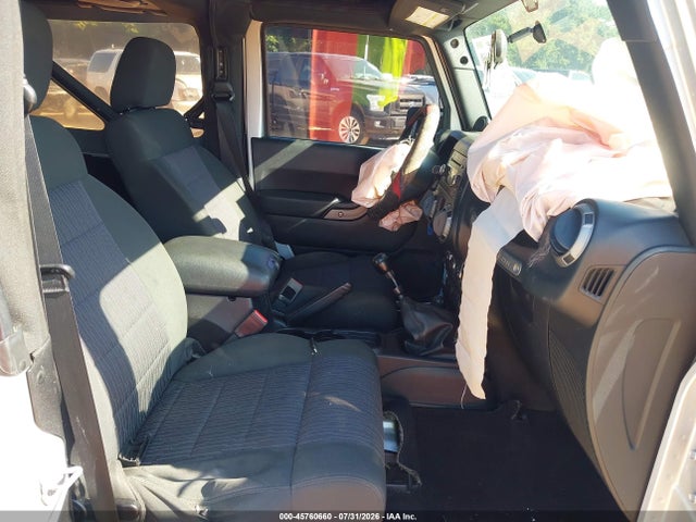 Продажа на аукционе авто 2012 Jeep Wrangler Sport, vin: 1C4AJWAG2CL122619, номер лота: 45760660