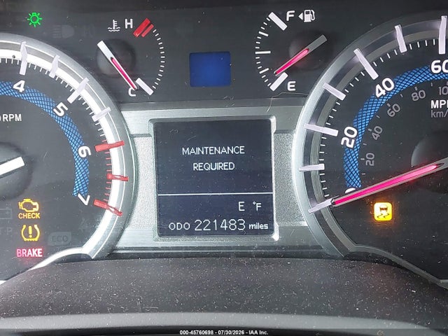 2014 Toyota 4runner Sr5 Premium მანქანა იყიდება აუქციონზე, vin: JTEBU5JR5E5188575, აუქციონის ნომერი: 45760698