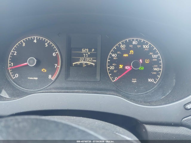 2011 Volkswagen Jetta 2.5l Se მანქანა იყიდება აუქციონზე, vin: 3VWDZ7AJ6BM326776, აუქციონის ნომერი: 45760720