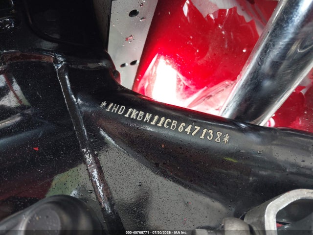 2012 Harley-davidson Flhx Street Glide მანქანა იყიდება აუქციონზე, vin: 1HD1KBM11CB647138, აუქციონის ნომერი: 45760771