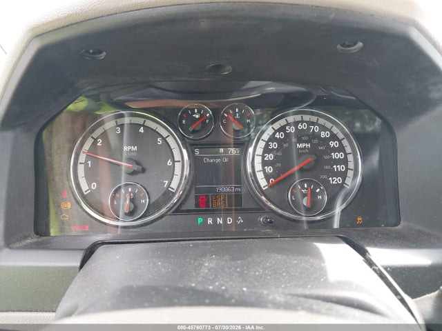 Продаж на аукціоні авто 2010 Dodge Ram 1500 Slt/sport/trx, vin: 1D7RV1CP2AS260869, номер лоту: 45760773