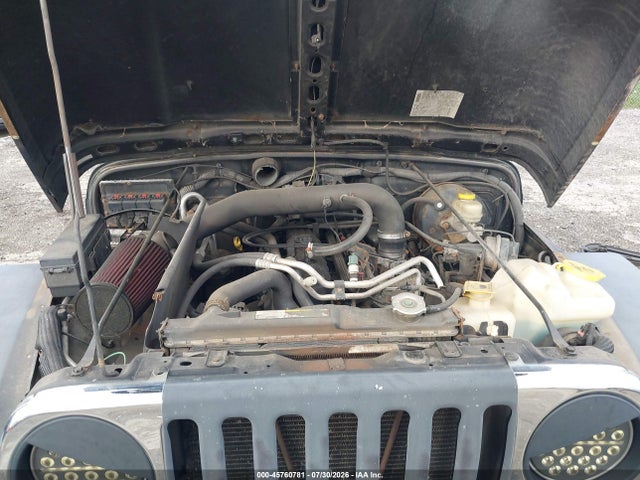 45760781 :رقم المزاد ، 1J4FA44S76P789588 vin ، 2006 Jeep Wrangler Unlimited مزاد بيع