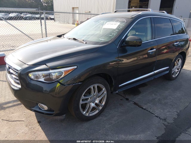 45760787 :رقم المزاد ، 5N1AL0MM4EC535729 vin ، 2014 Infiniti Qx60 مزاد بيع