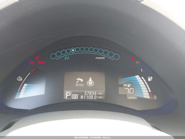 Aukcja sprzedaży 2016 Nissan Leaf Sv, vin: 1N4BZ0CP7GC311673, numer aukcji: 45760848