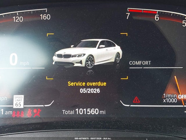2022 Bmw 330i მანქანა იყიდება აუქციონზე, vin: 3MW5R1J04N8C31493, აუქციონის ნომერი: 45760878