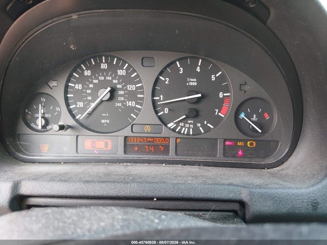 2001 Bmw X5 3.0 მანქანა იყიდება აუქციონზე, vin: WBAFA53511LM70708, აუქციონის ნომერი: 45760939