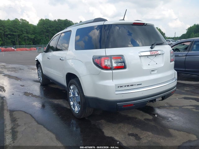 Продаж на аукціоні авто 2017 Gmc Acadia Limited, vin: 1GKKRSKD4HJ165201, номер лоту: 45760976