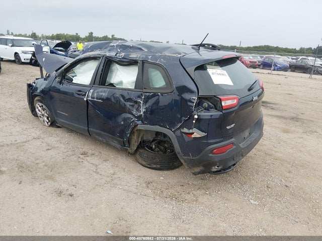 Auction sale of the 2015 Jeep Cherokee Sport, vin: 1C4PJLAB0FW671476, lot number: 45760982