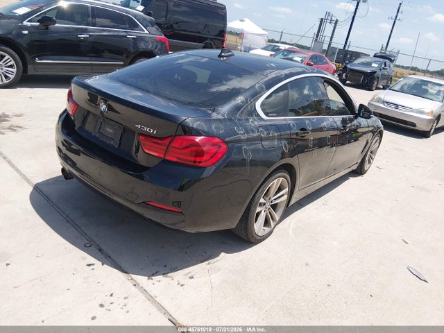 45761019 :رقم المزاد ، WBA4J1C52JBA29811 vin ، 2018 Bmw 430i Gran Coupe مزاد بيع