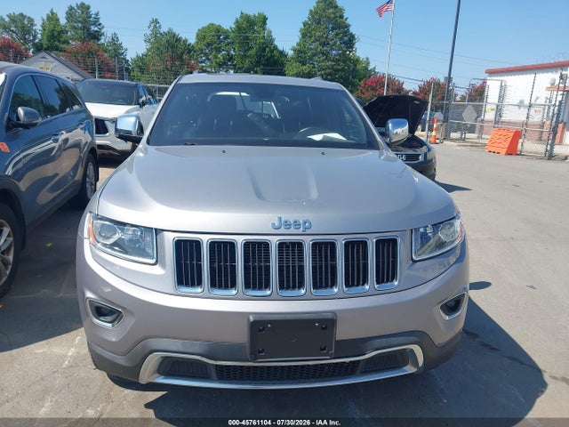 Продаж на аукціоні авто 2014 Jeep Grand Cherokee Limited, vin: 1C4RJFBG3EC527084, номер лоту: 45761104