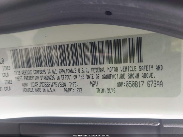 Jeep Cherokee Limited 2015 1C4PJMDS8FW751934 Image 9