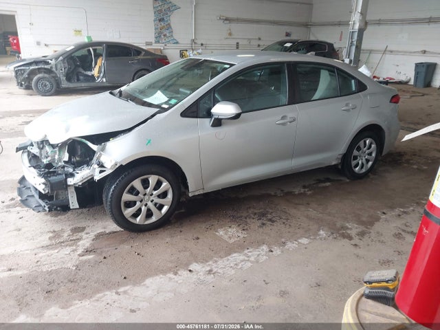 2021 Toyota Corolla Le მანქანა იყიდება აუქციონზე, vin: 5YFEPMAE4MP243342, აუქციონის ნომერი: 45761181