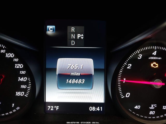 45761190 :رقم المزاد ، 55SWF4KB4GU103253 vin ، 2016 Mercedes-benz C 300 4matic مزاد بيع