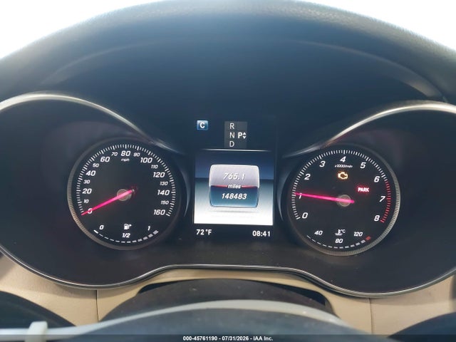 45761190 :رقم المزاد ، 55SWF4KB4GU103253 vin ، 2016 Mercedes-benz C 300 4matic مزاد بيع