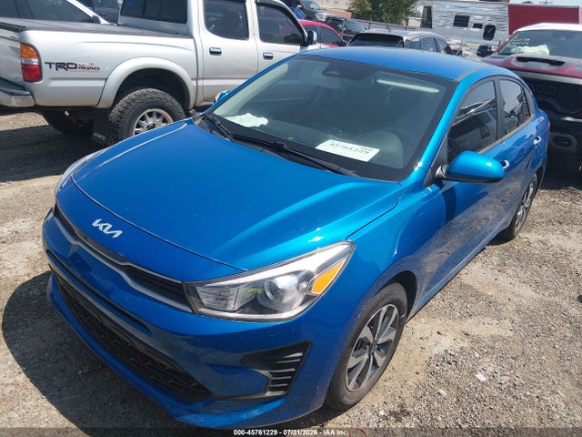 2022 Kia Rio S მანქანა იყიდება აუქციონზე, vin: 3KPA24ADXNE481378, აუქციონის ნომერი: 45761229