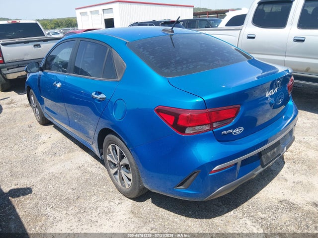 2022 Kia Rio S მანქანა იყიდება აუქციონზე, vin: 3KPA24ADXNE481378, აუქციონის ნომერი: 45761229
