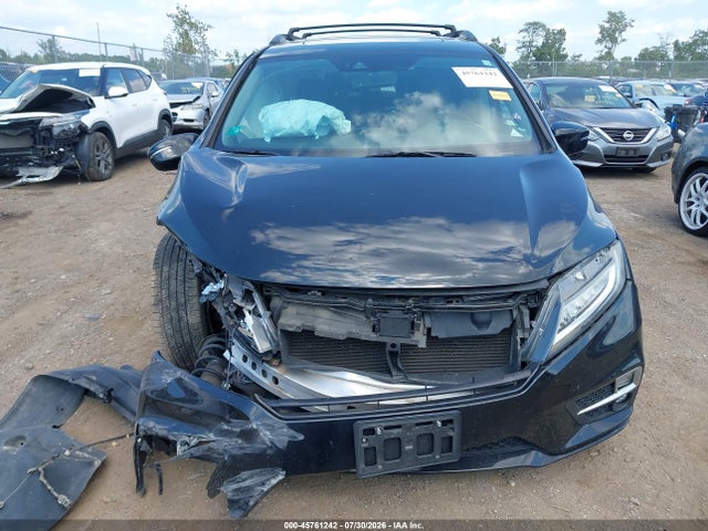 2018 Honda Odyssey Elite მანქანა იყიდება აუქციონზე, vin: 5FNRL6H90JB063946, აუქციონის ნომერი: 45761242