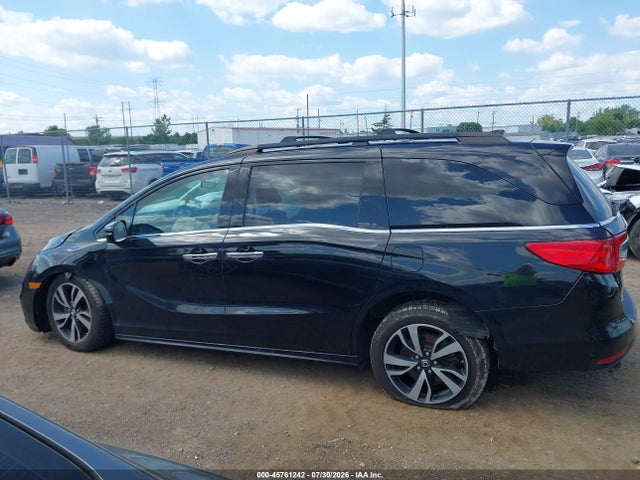 2018 Honda Odyssey Elite მანქანა იყიდება აუქციონზე, vin: 5FNRL6H90JB063946, აუქციონის ნომერი: 45761242