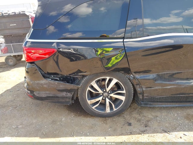 2018 Honda Odyssey Elite მანქანა იყიდება აუქციონზე, vin: 5FNRL6H90JB063946, აუქციონის ნომერი: 45761242