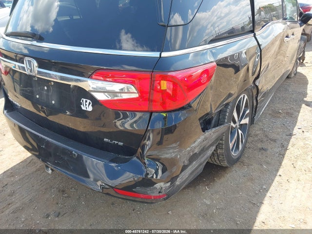 2018 Honda Odyssey Elite მანქანა იყიდება აუქციონზე, vin: 5FNRL6H90JB063946, აუქციონის ნომერი: 45761242