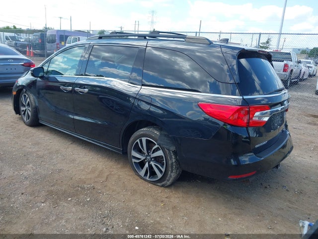 2018 Honda Odyssey Elite მანქანა იყიდება აუქციონზე, vin: 5FNRL6H90JB063946, აუქციონის ნომერი: 45761242