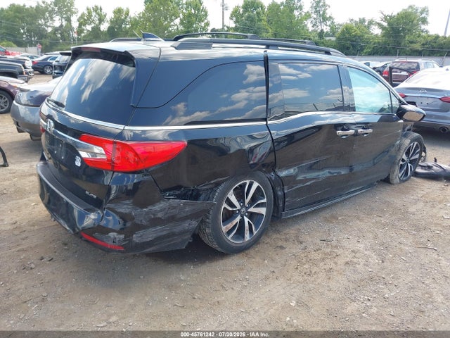 2018 Honda Odyssey Elite მანქანა იყიდება აუქციონზე, vin: 5FNRL6H90JB063946, აუქციონის ნომერი: 45761242