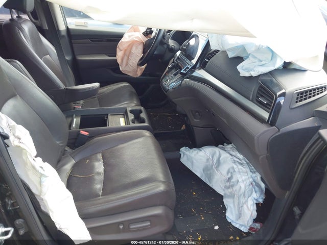 2018 Honda Odyssey Elite მანქანა იყიდება აუქციონზე, vin: 5FNRL6H90JB063946, აუქციონის ნომერი: 45761242