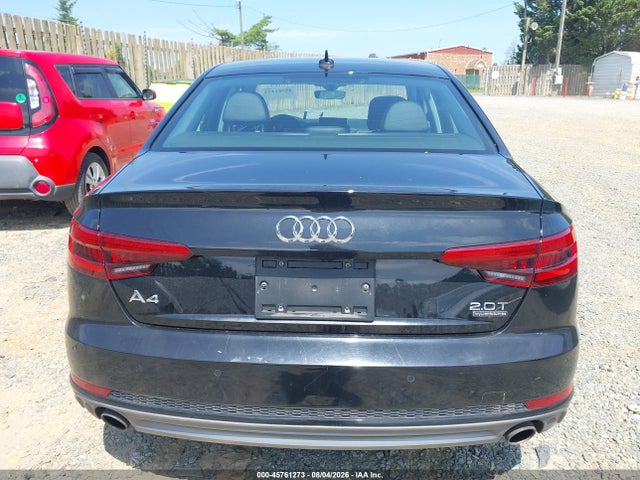 Aukcja sprzedaży 2017 Audi A4 Premium Plus, vin: WAUENAF46HN017694, numer aukcji: 45761273