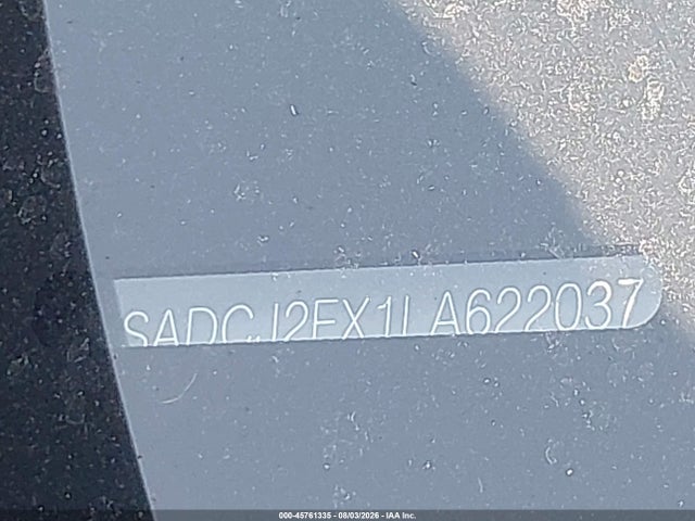 Aukcja sprzedaży 2020 Jaguar F-pace Premium P250 Awd Automatic, vin: SADCJ2FX1LA622037, numer aukcji: 45761335
