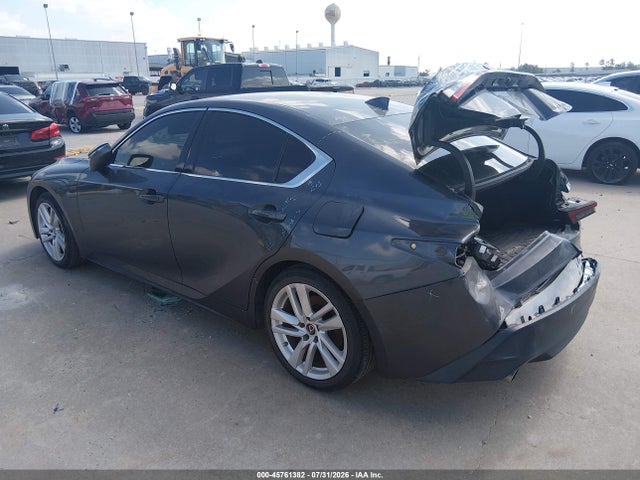 2021 Lexus Is 300 მანქანა იყიდება აუქციონზე, vin: JTHA81F29M5046686, აუქციონის ნომერი: 45761382