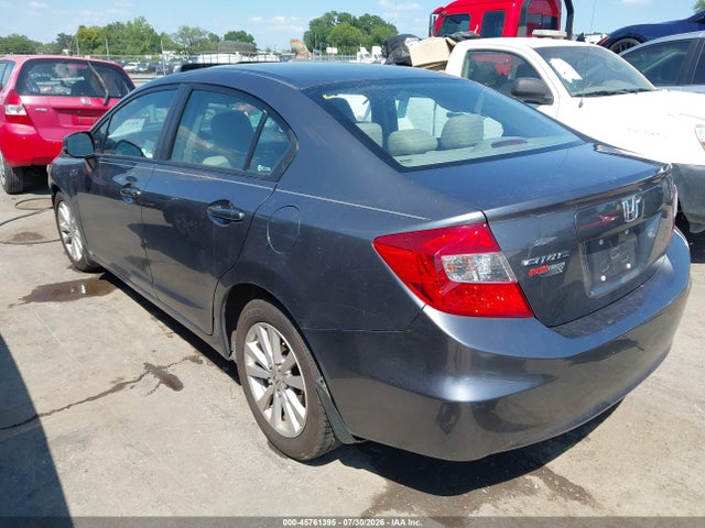 Продаж на аукціоні авто 2012 Honda Civic Ex, vin: 19XFB2F81CE046039, номер лоту: 45761395