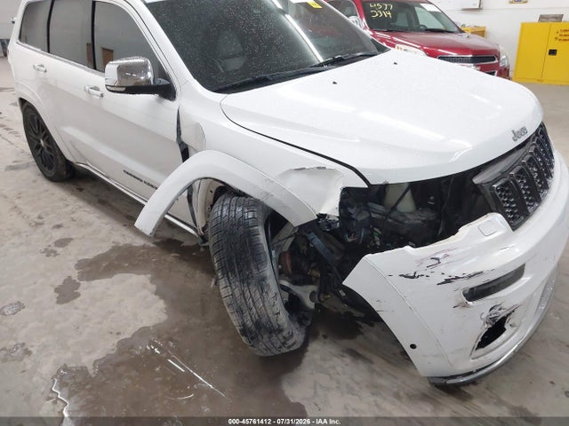2017 Jeep Grand Cherokee Summit მანქანა იყიდება აუქციონზე, vin: 1C4RJFJT6HC896458, აუქციონის ნომერი: 45761412