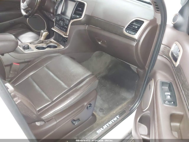 2017 Jeep Grand Cherokee Summit მანქანა იყიდება აუქციონზე, vin: 1C4RJFJT6HC896458, აუქციონის ნომერი: 45761412