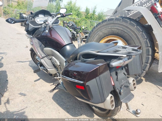 2013 Bmw K1600 Gtl მანქანა იყიდება აუქციონზე, vin: WB1061208DZZ23794, აუქციონის ნომერი: 45761438