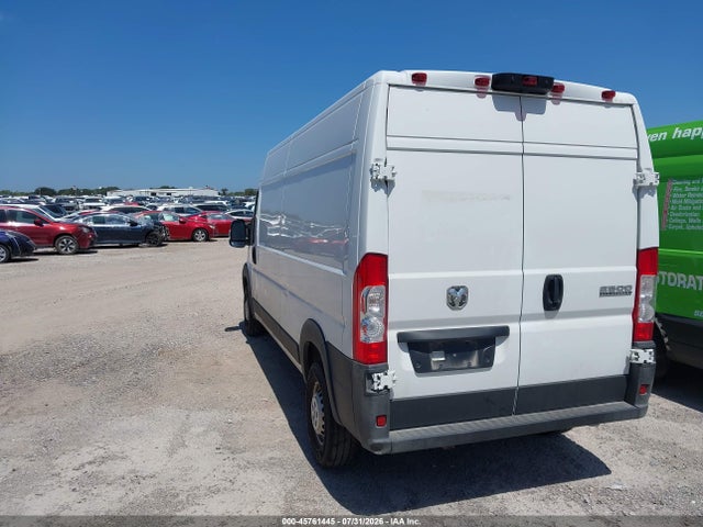 45761445 :رقم المزاد ، 3C6LRVDG6TE175086 vin ، 2026 Ram Promaster 2500 Tradesman High Roof 159 Wb W/pass Seat مزاد بيع