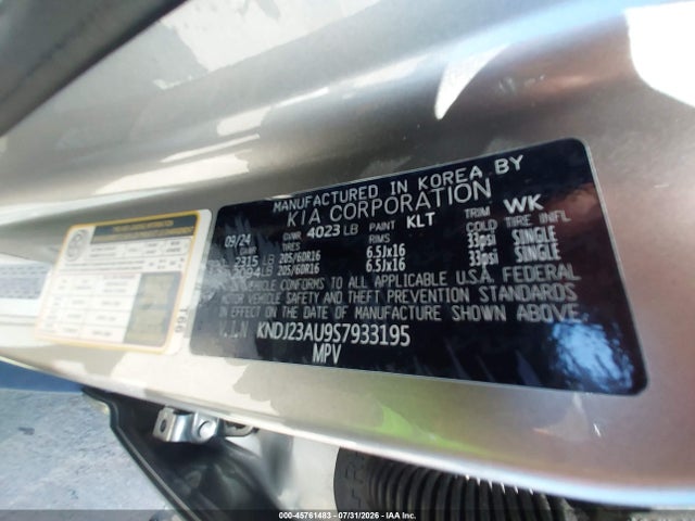 KIA SOUL LX 2025 KNDJ23AU9S7933195 Image 9
