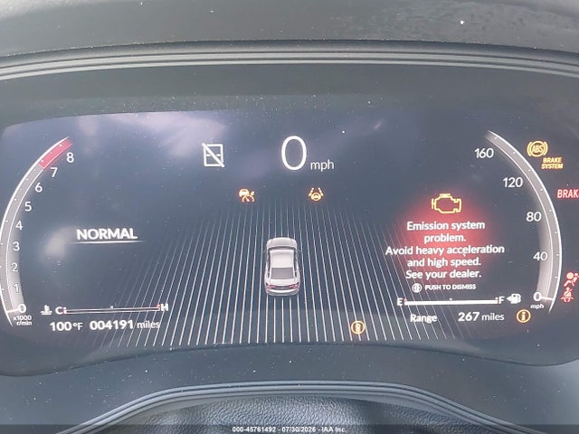 Aukcja sprzedaży 2025 Acura Tlx A-spec Package, vin: 19UUB6F50SA004355, numer aukcji: 45761492