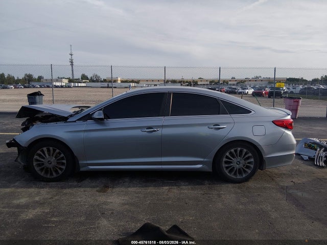 2015 Hyundai Sonata Limited მანქანა იყიდება აუქციონზე, vin: 5NPE34AF0FH050609, აუქციონის ნომერი: 45761518