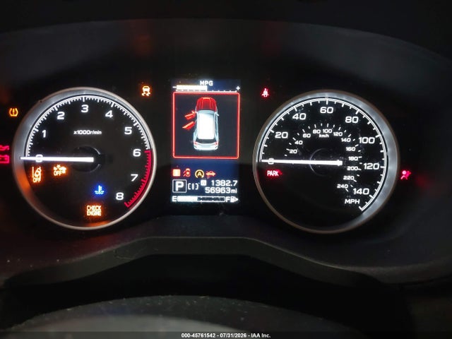 2019 Subaru Forester Premium მანქანა იყიდება აუქციონზე, vin: JF2SKAGC6KH458866, აუქციონის ნომერი: 45761542