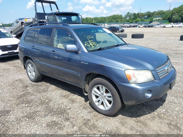 Auction sale of the 2006 Toyota Highlander Hybrid Limited V6, vin: JTEEW21A760028728, lot number: 45761551