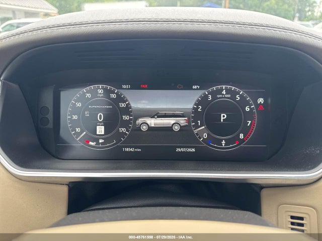 45761558 :رقم المزاد ، SALGS5RE3JA380542 vin ، 2018 Land Rover Range Rover 5.0l V8 Supercharged مزاد بيع