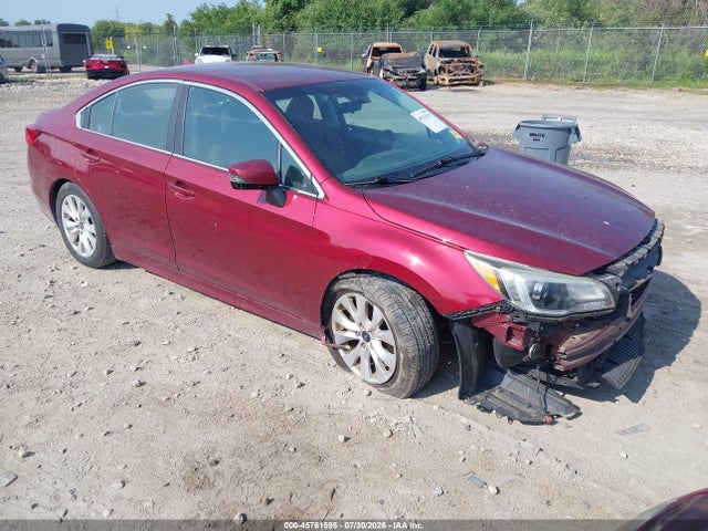 45761595 :رقم المزاد ، 4S3BNAF62G3055876 vin ، 2016 Subaru Legacy 2.5i Premium مزاد بيع