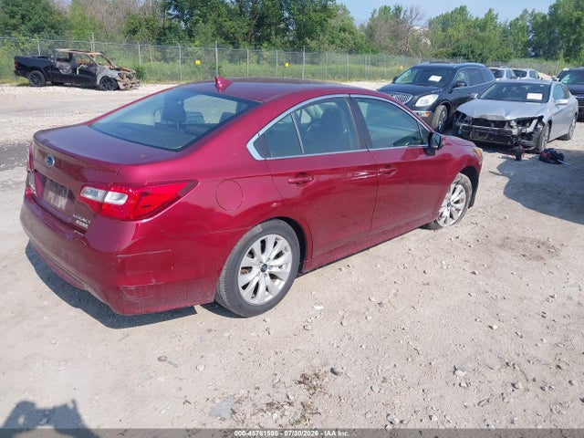 45761595 :رقم المزاد ، 4S3BNAF62G3055876 vin ، 2016 Subaru Legacy 2.5i Premium مزاد بيع