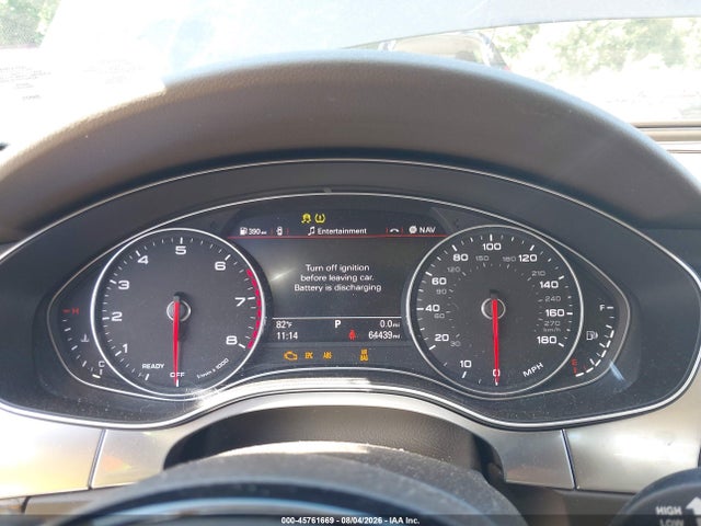 2016 Audi A6 Premium Plus მანქანა იყიდება აუქციონზე, vin: WAUFGAFC7GN101723, აუქციონის ნომერი: 45761669