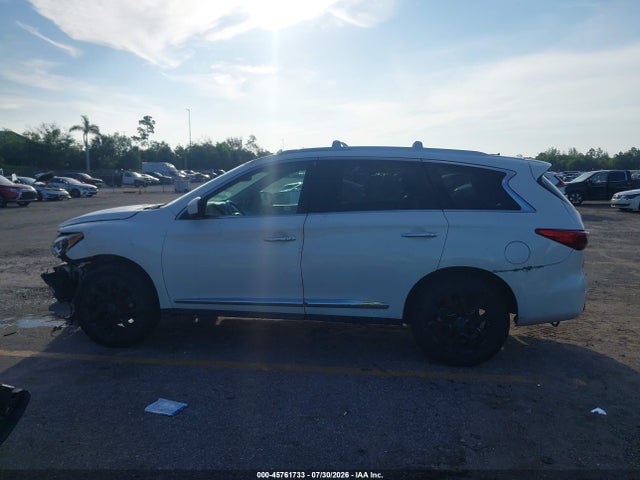 2013 Infiniti Jx35 მანქანა იყიდება აუქციონზე, vin: 5N1AL0MMXDC350115, აუქციონის ნომერი: 45761733
